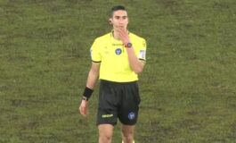 Campobasso-Livorno, arbitra Lucio Felice Angelillo: ha diretto in una occasione gli amaranto
