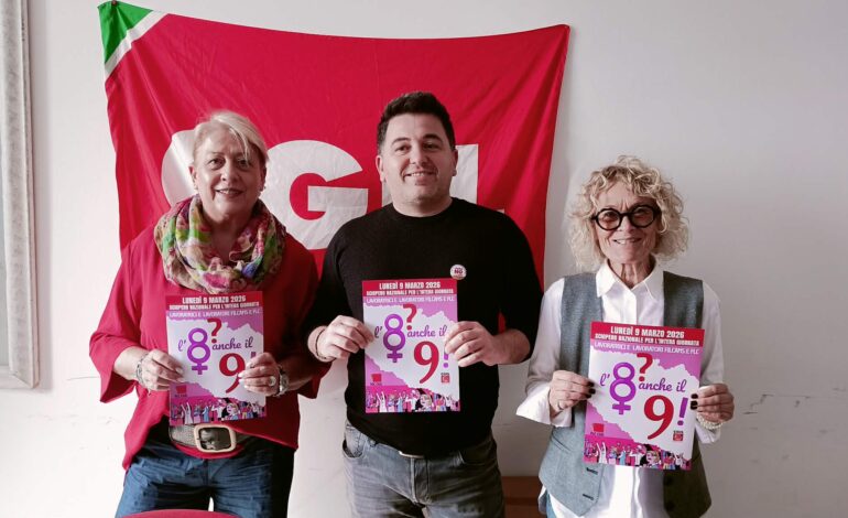 Sciopero per i diritti delle donne: FLC-CGIL e FILCAMS-CGIL mobilitate il 9 marzo