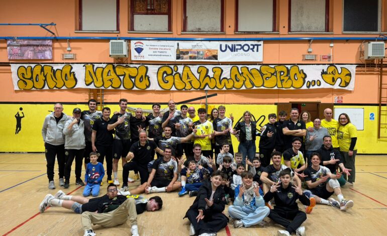 Serie C Maschile: Il Torretta travolge il Cascina 3-0 e vola in vetta