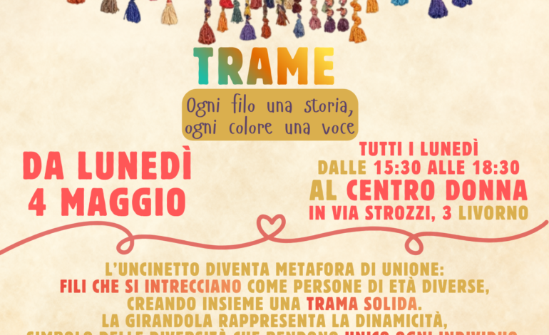 Livorno, al Centro Donna parte il laboratorio “Trame”: creatività e socialità con l’arte del recupero