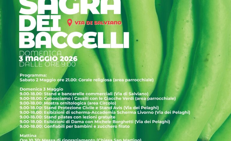Livorno, torna la Sagra dei Baccelli a Salviano: domenica la 134ª edizione