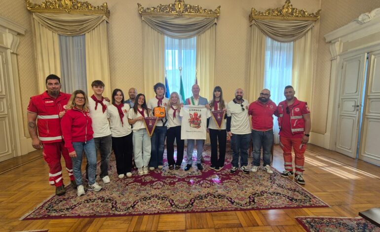 Ricevuti dal Sindaco gli studenti dell’Enriques campioni regionali di primo soccorso, le olimpiadi organizzate dalla Croce Rossa