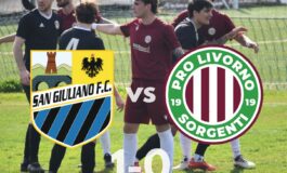 La Pro Livorno Sorgenti ko al playout: sconfitta di misura e retrocessione in Promozione
