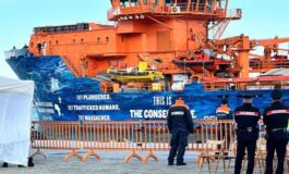 Attraccata la nave con 35 persone salvate nel Mediterraneo