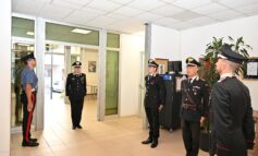 Visita del Generale Solazzo al comando provinciale