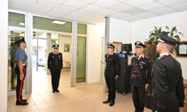 Visita del Generale Solazzo al comando provinciale
